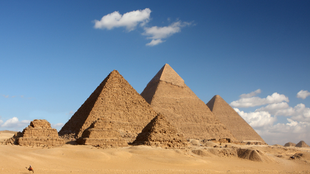 What are the Great Pyramids really made of?