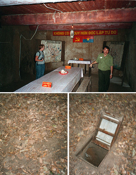 Cu Chi Vietnam War Tunnels
