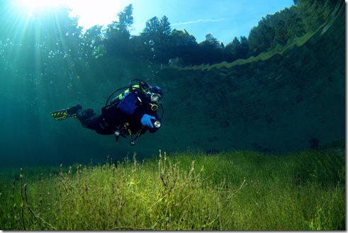Green-Lake-Spectacular and Rare Natural Phenomenon