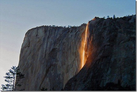 Horsetail-Fall-Spectacular and Rare Natural Phenomenon