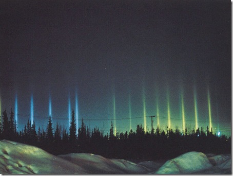 Light-Pillars-Spectacular and Rare Natural Phenomenon