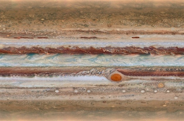 Hubble's Jupiter Maps Reveal Weird Structures
