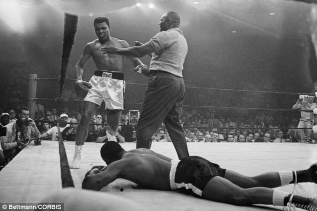 Suspicion: New documents have come to light which reveal that the FBI long suspected that the shock result in Clay v Liston was really a fix