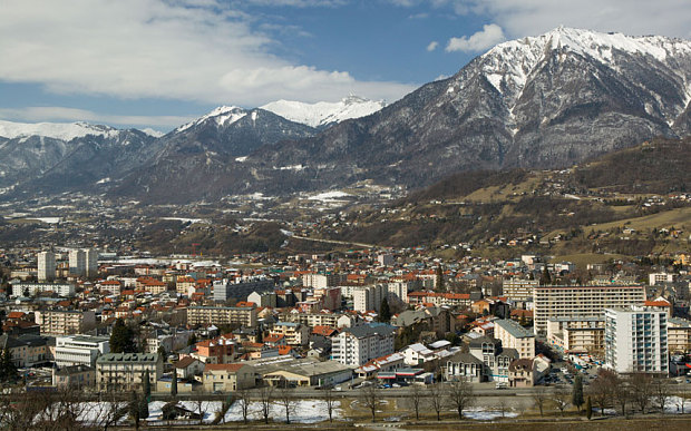 Albertville in Savoie, France