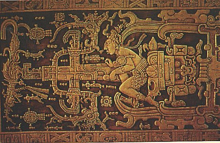 The ruler of the Mayan city of Palenque, K'inich Janaab' Pakal